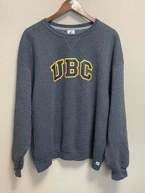 UBC Charcoal Crewneck Sweatshirt Men’s Women XXL